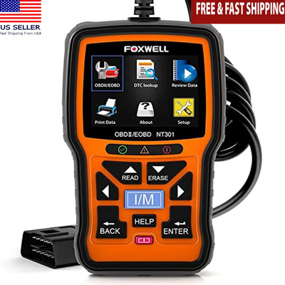 OBD2 Scanner Live Data Diagnostic Code Reader Check Engine Tool Mechanic Scan US