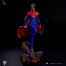 Supergirl The Flash resin scale model kit unpainted 3d print