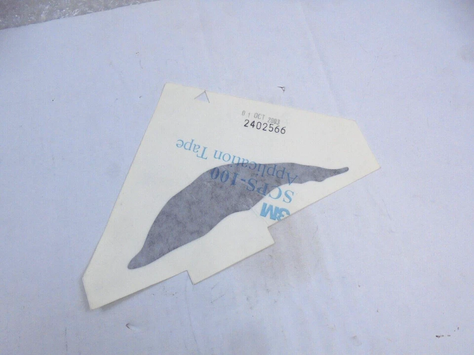 Triumph Tiger 955i 2001-2004 Left Front Fuel Tank Decal Sticker New OEM T2402566 - Image 2 of 3