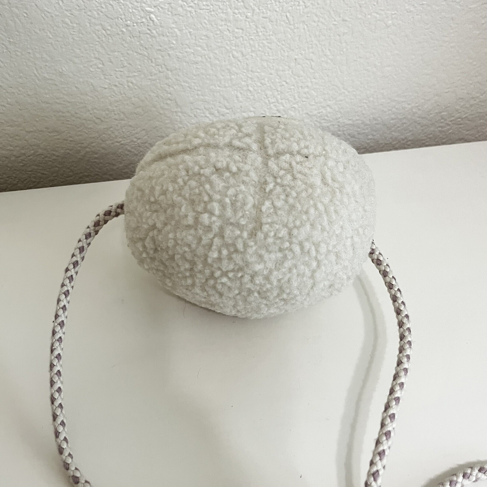 Zara Girls Kids Plush Lamb Sheep Crossbody Purse Small thumbnail 10