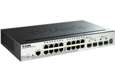 D-Link DGS-1510-20 16 Port Gigabit Switch wit...