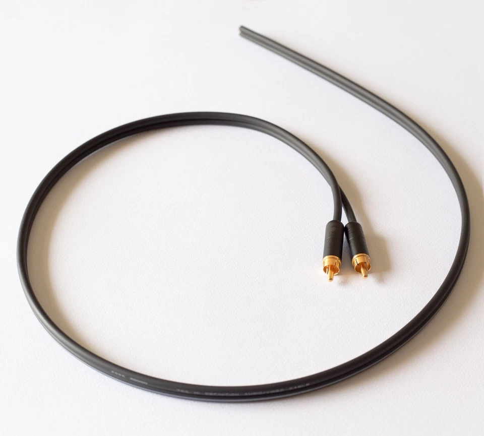 Technics Thorens Lenco Turntable RCA Cable Upgrade Replacement with Mogami 2965 - Image 3 of 4