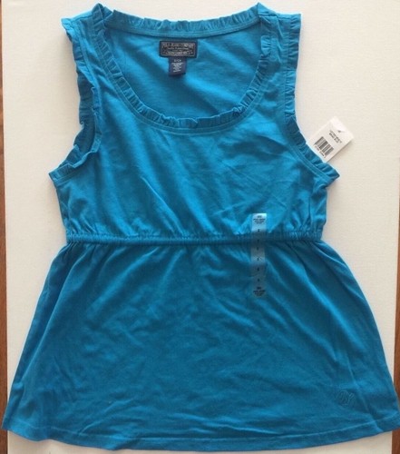 NEW Polo Ralph Lauren Women's Shirt Cotton Tank Top Royal Blue Size Small  - Picture 1 of 5