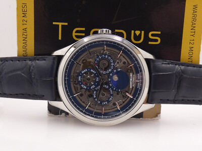 MONTBLANC HERITAGE CHRONOMETRIE FULL CALENDAR NEW BOX,PAPERS & STICKERS OROLOGIO