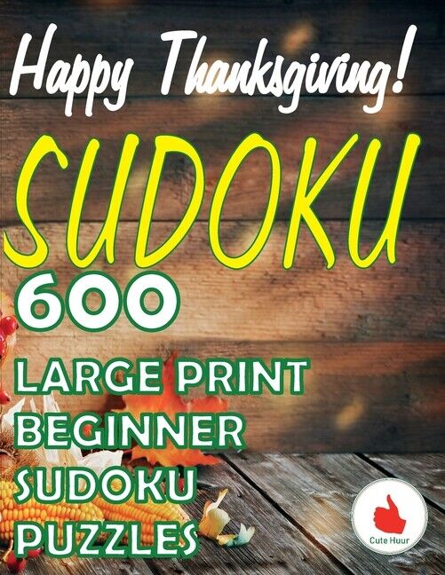 Huge Print Hard Sudoku – Cute Huur