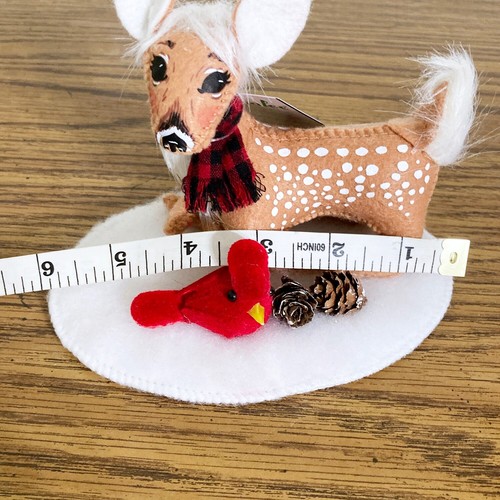 Muñeca de Navidad Annalee Fawn Deer pequeña ELIGE vacaciones retiradas 2016-2023 - Imagen 36 de 36