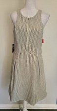 Express A frame tweed dress with pockets Size