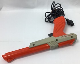 Official Orange Nintendo NES-005 Zapper Light Gun Controller