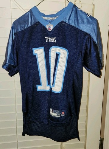 Vince Young #10 Tennessee Titans NFL Trikot Jugend Größe Medium Reebok Football