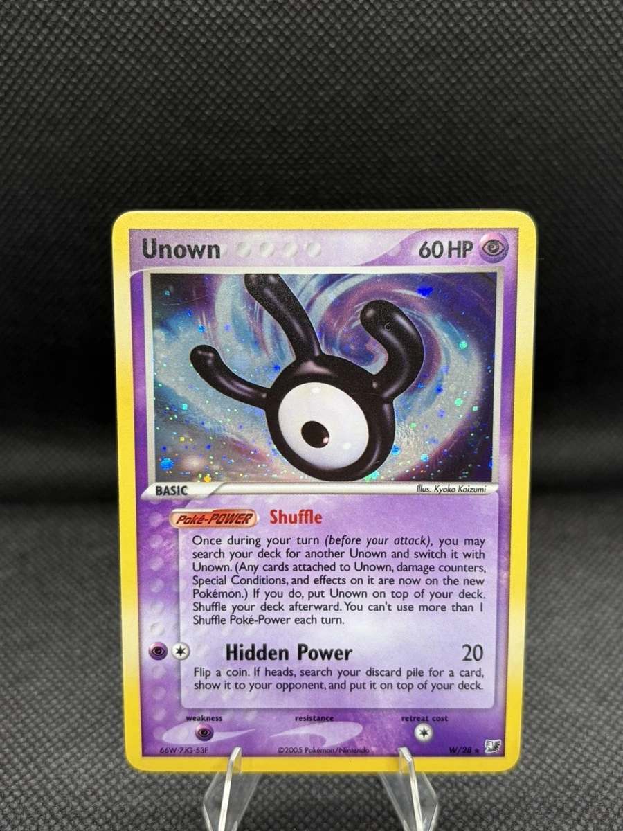 Unown Pokmon TCG Cards for sale | eBay