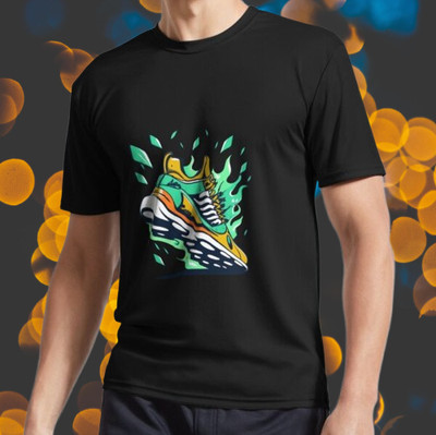 New amalgamation shoes power Active Logo Men's T-shirt funny size S to 5XL
