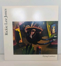 RICKIE LEE JONES Flying Cowboys GEFFEN LP 1989 1st Pressing w/ Inner Sleeve EX