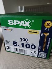 Spax Yellox 4cut Z2 Wood Screws x 7 boxes.
