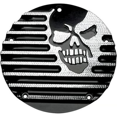 Covingtons Derby Cover - Machine Head - Black Diamond Edge Motorcycle C1074-D