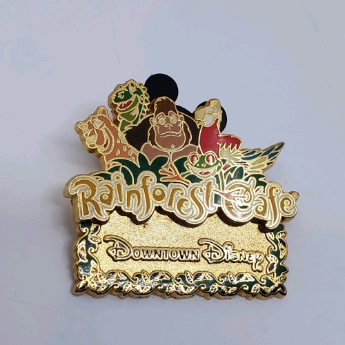 Vintage Rainforest Cafe Downtown Disney Anaheim California Pin