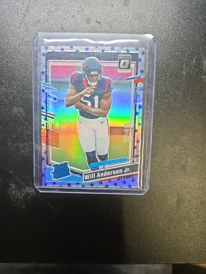 2023 Panini Donruss Optic - Rated Rookie Will Anderson #246 Stars Prizm (RC)