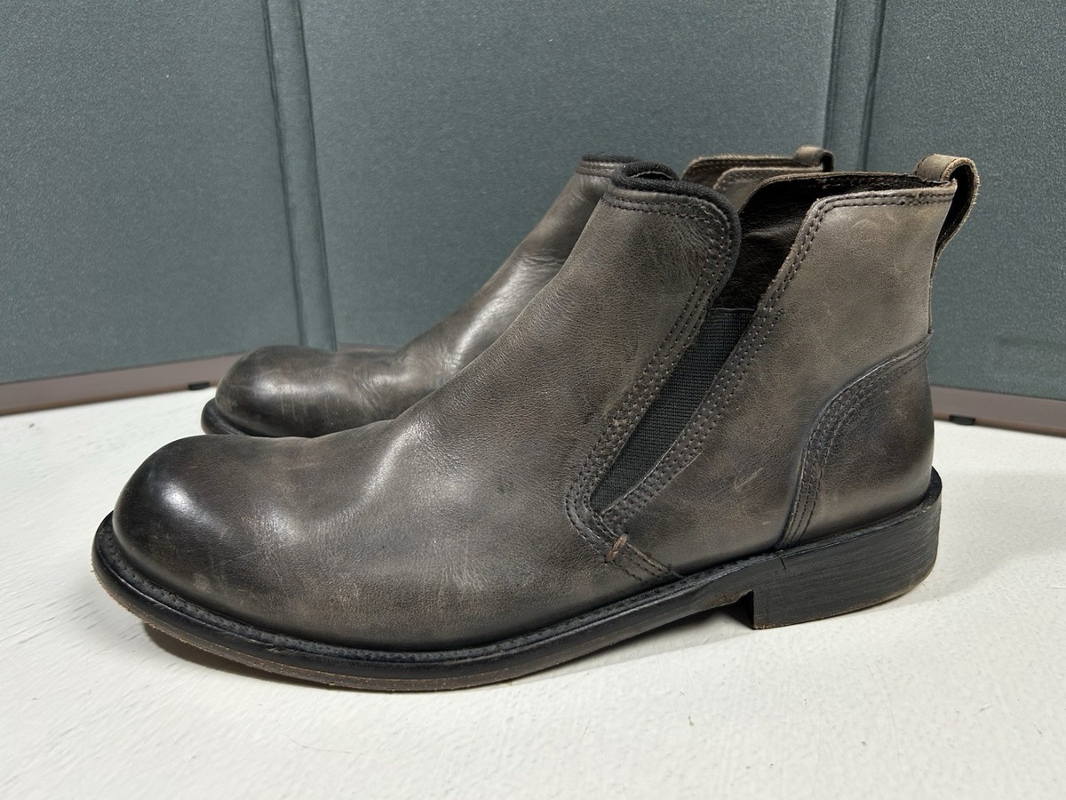 John Varvatos Leather Chelsea Boot, Size 10.5, Grayish/Brown, Size 10.5, GUC John Varvatos Chelsea Brown Boots for Men for Sale | Shop  main image 4
