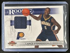 2010-11 Threads Lance Stephenson Rookie Jersey Materials RC #/399