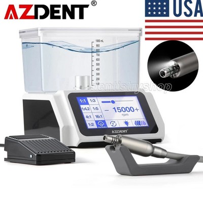 AZDENT Dental Brushless LED Electric Motor System With Water Supply Touch Screen