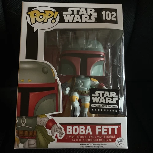 Funko Pop! Star Wars Boba Fett #102 Smuggler's Bounty Exclusive 2016 Vaulted