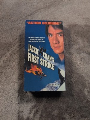 Jackie Chan's First Strike VHS 1997 New Line Home Video !
