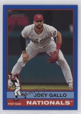2025 Topps Heritage Dark Blue Border Joey Gallo #72 b4d