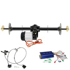 40" Differential Rear Axle Hub 48V 1000W Motor Brake Go kart Golf Cart ATV Quad