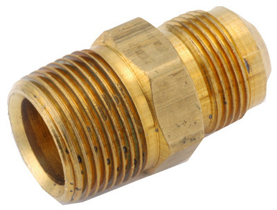 Rohrverschraubungen, Gasverschraubungsadapter, 15/16 Flare x 3/4 Zoll MPT -54748-1512