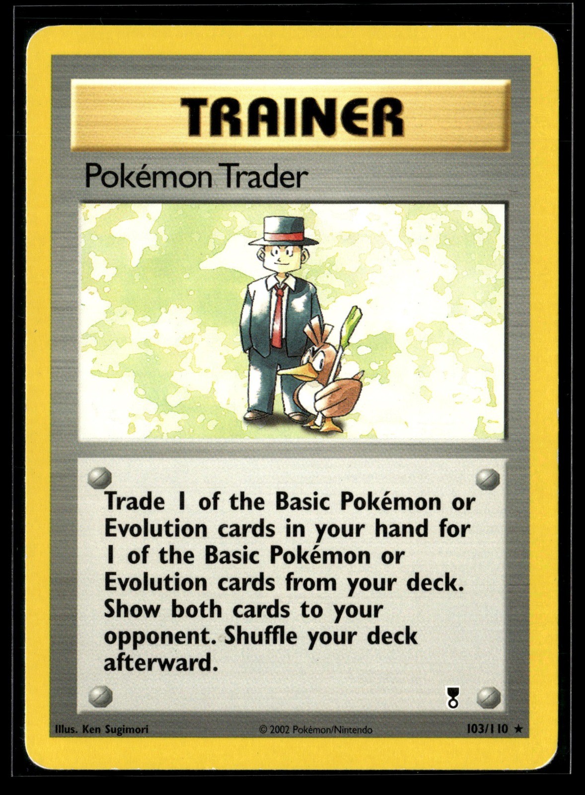 Pokemon Trader 103/110 Legendary Collection MP