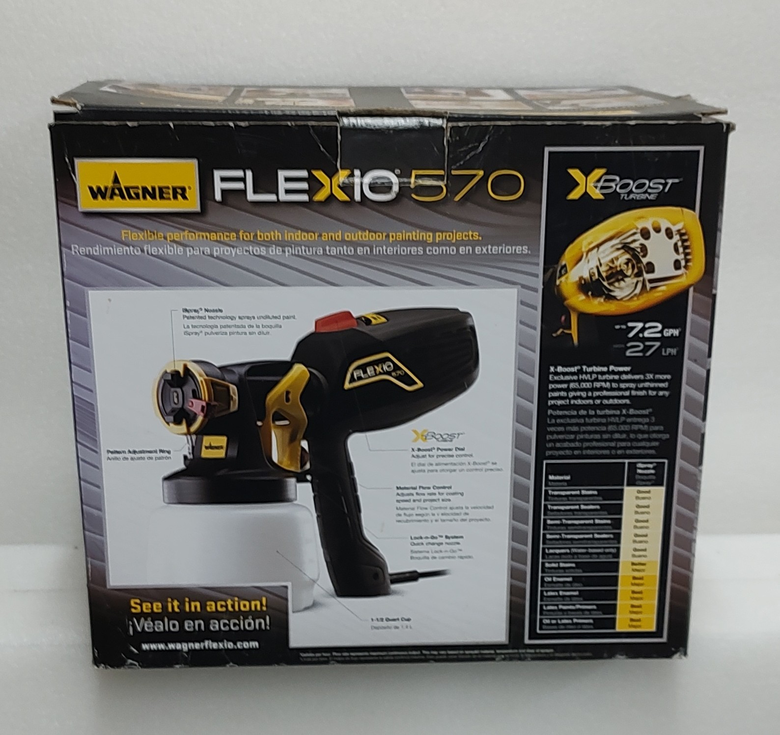Wagner Flexio 570 paint sprayer