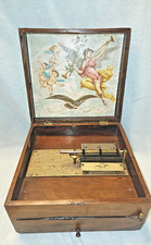 REDUCED 25%  1890's ADLER Antique Polyphon Music Box w/15 DISKS WORKS & PLAYS OK