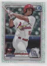 2020 Bowman Chrome Prospects Mega Box Mojo Refractor Nolan Gorman #BCP-66 0c4