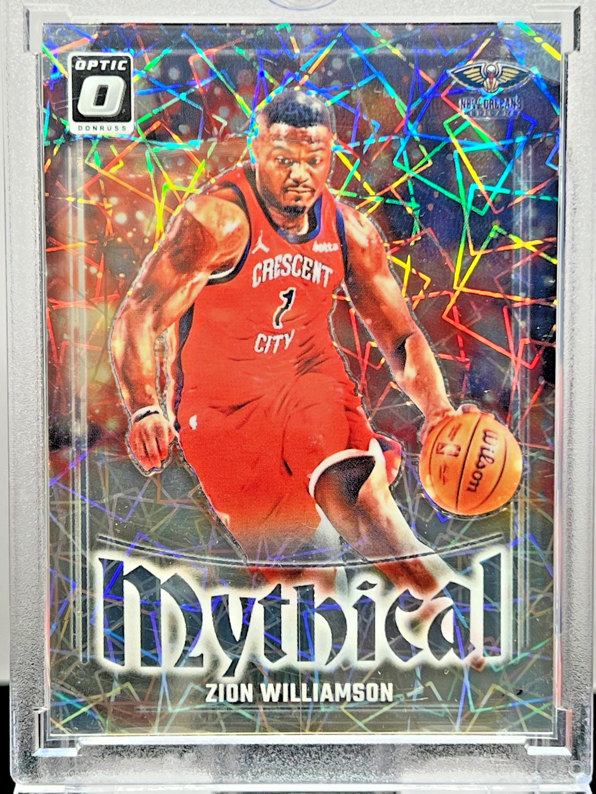 2024-25 Panini Donruss Optic Basketball Zion Williamson Mythical Case Hit SSP