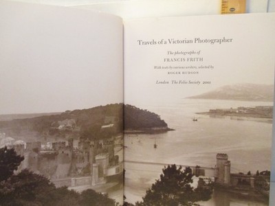 TRAVELS OF VICTORIAN PHOTOGRAPHER FRANCIS FRITH Folio Society 2001 hc + slipcase