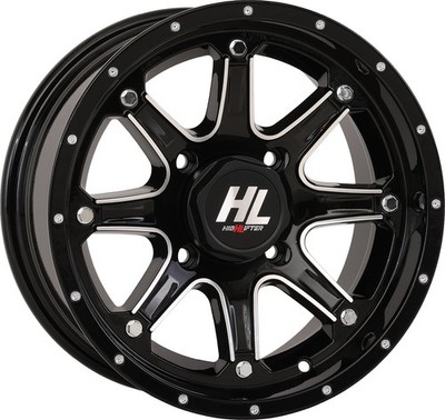 High Lifter HL4 Gloss Black w/Machined Wheel 14x7 (14HL04-1110)