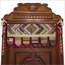 Festive Season Gift Cotton Door Hanging Toran Patchwork Embroidered Home Décor