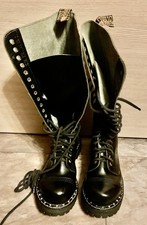 STEEL BOOTS STIEFEL 20 LOCH  GR.38   ----SEHR GUTER ZUSTAND----