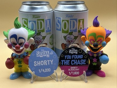 Funko Soda Killer Clowns Shorty Common und Black Light Chase Set