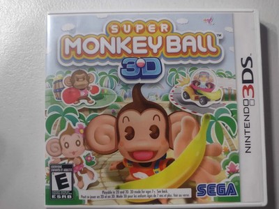 Super Monkey Ball: 3D | Nintendo 3DS Complete CIB NTSC Tested