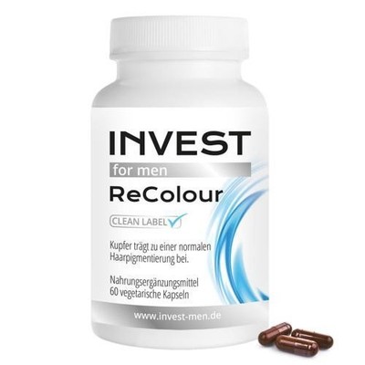INVEST MEN ReColour mit Melatine Kapseln 60 ST PZN 17195551