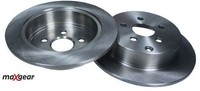 2X Bremsscheibe Maxgear 19-2266 2 Bremsscheiben Hinterachse Hinten FüR Toyota