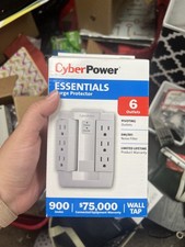 Cyber Power Essentials Surge Protector NEW