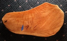 Unique Natural Wood Slab with Epoxy Inlay