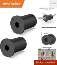 Durable 2PCS Silicone Starlink Wall Grommets - 3/4 inch Pass-Through Protectors