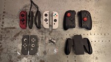 Nintendo Switch Original Joy-Cons + Slin + HORI Joycons
