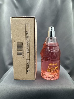 Versace Red Jeans Perfume EDT 75mL / 2.5oz New In Tester Box