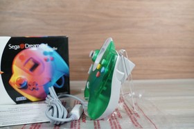 Green Wired Controller (Sega Dreamcast) NEW in Box Official OEM MK-50100