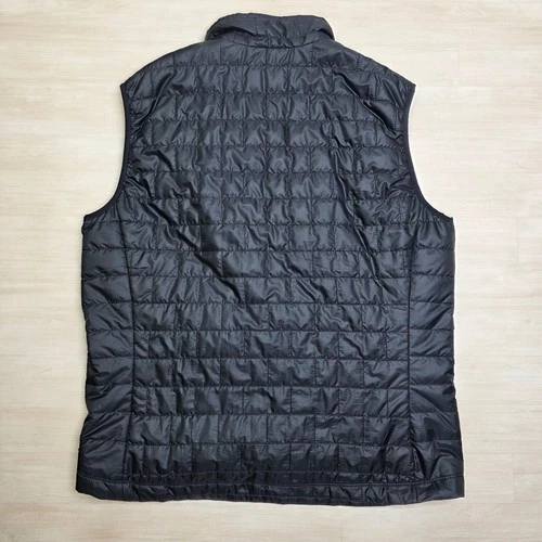 Patagonia Mens Nano Puff Vest Black Insulated Quilted Puffer 84241 FA15 XL image 2