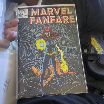 Marvel Fanfare #10 (Sep 83) Origin Black Widow Sharp VF-NM Condition