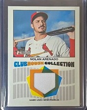 Nolan Arenado 2026 Topps Heritage Clubhouse Collection #CCR-NA Relic